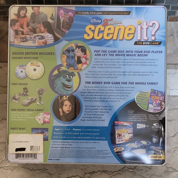 Disney Scene It? Deluxe 2nd Edition DVD game - Picture 2 of 2